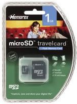 Memorex Micro SD TravelCard 1GB