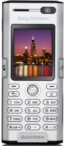 Sony Ericsson K600i zilver