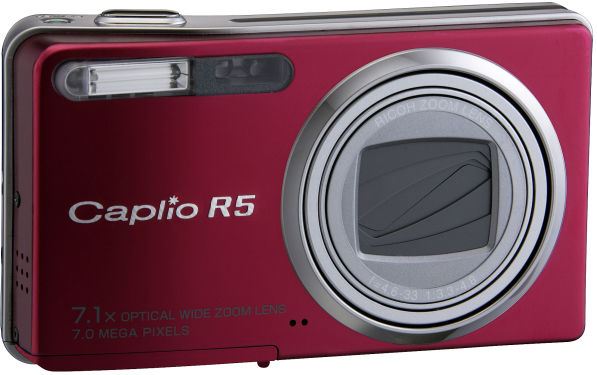 Ricoh Caplio R5 (red) rood