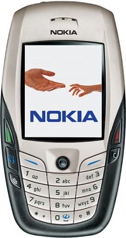 Nokia 6600 zwart, grijs