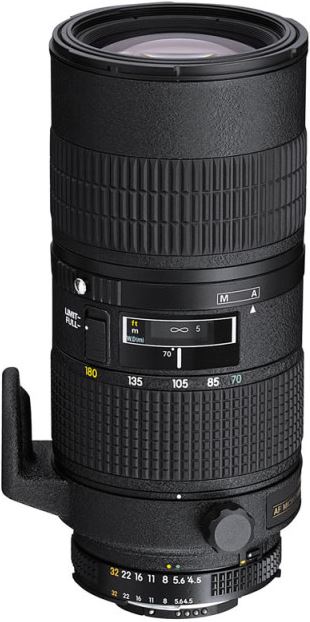 Nikon AF-D 70-180mm f/4.5-5.6 ED Zoom-Micro