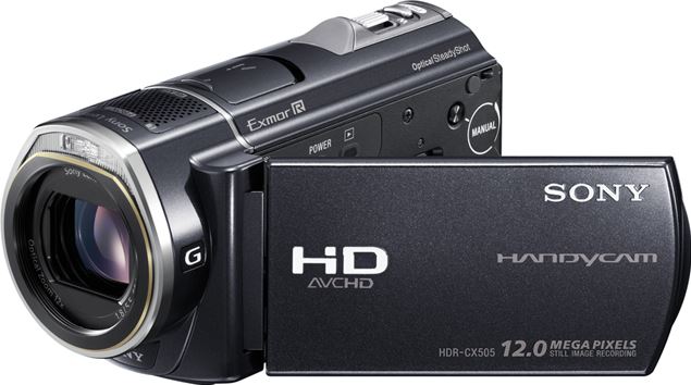 Sony HDR-CX505VE zwart