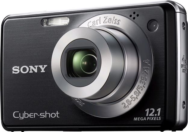 Sony Cyber-shot W DSC-W210 zwart