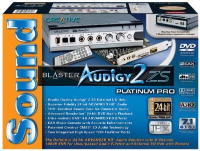 Creative Sound Blaster Audigy 2 ZS Platinum Pro