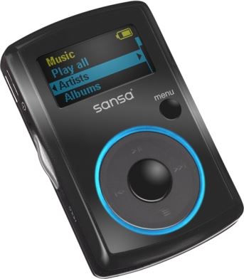 Sandisk Sansa Clip FM 4GB Black 4 GB