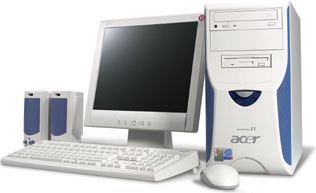 Acer Power F1b AcerPower F1  Combo CEL2.6GHz,  Windows XP Professional Edition