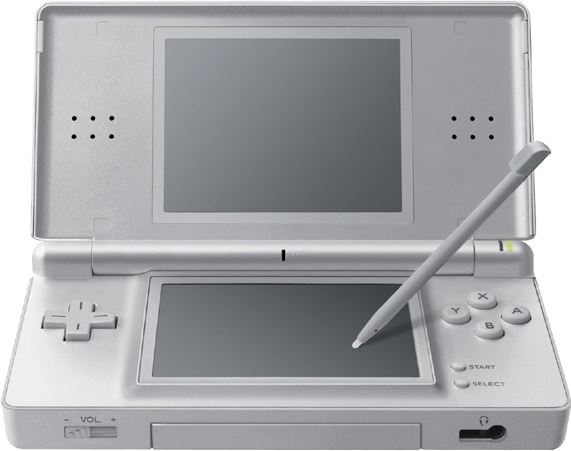 Nintendo DS Lite zilver