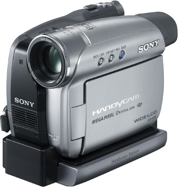 Sony DCR-HC46 zilver, zwart
