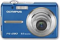 Olympus FE-280 blauw
