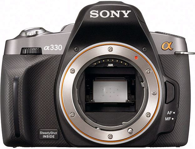 Sony DSLR-A330 zwart