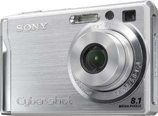 Sony Cyber-shot W DSC-W90 zilver