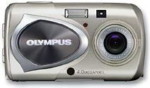Olympus µ digital 410 zilver