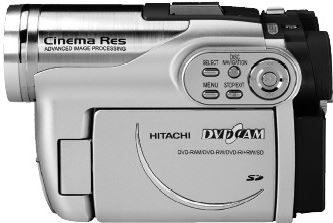 Hitachi DZGX3200A zilver