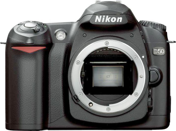 Nikon D50 zwart