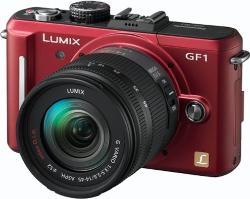 Panasonic Lumix DMC-GF1 + Lumix G 20mm rood