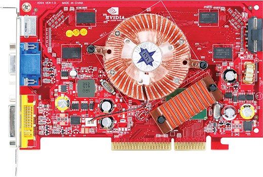MSI Geforce 7600GT - 512MB, DDR2, AGP Graphic card