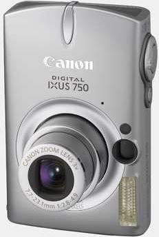 Canon Digital IXUS Digital IXUS 750 Silver grijs, zilver