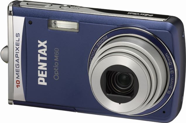 Pentax Optio M60 blauw