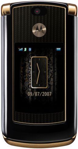 Motorola RAZR2 V8 Luxury Edition zwart, goud
