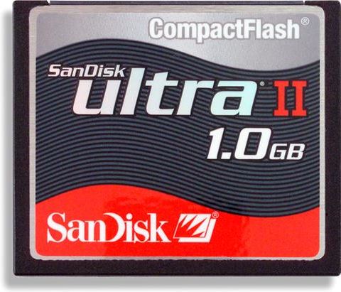 Sandisk CompactFlash Ultra II (1 GB)