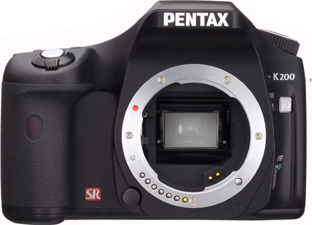 Pentax K200D body zwart