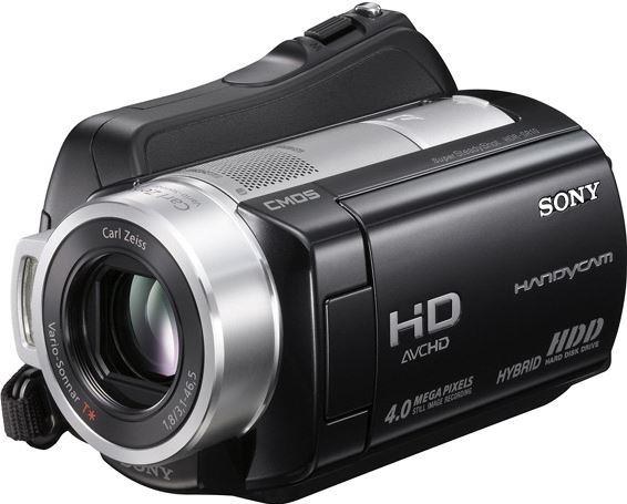 Sony HDR-SR10 zilver, zwart