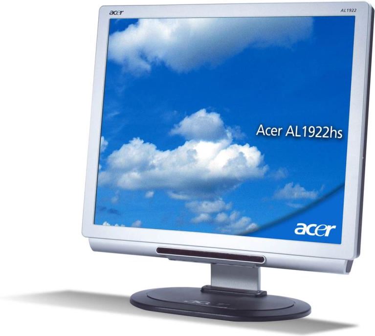 Acer MONITOR AL1922HS 19 LCD OSD ANALOOG DVI TCO03 SPEAKERS LIFT