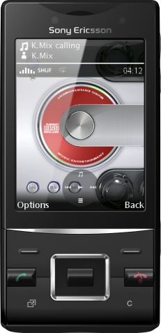 Sony Ericsson Hazel GreenHeart zwart, rood