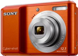 Sony Cyber-shot S DSC-S2100 oranje
