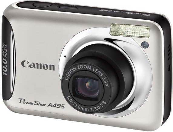 Canon PowerShot A495 zilver
