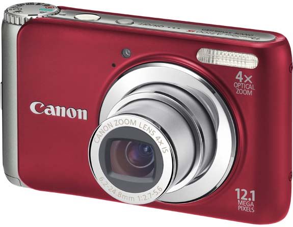 Canon PowerShot A3100 IS rood