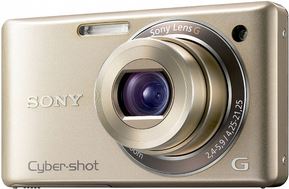 Sony Cyber-shot W DSC-W380 goud