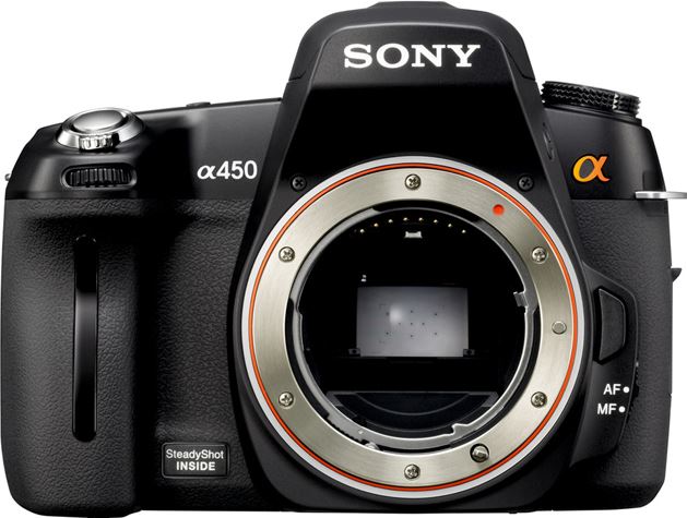Sony α DSLR-A450L + DT 18-55mm zwart