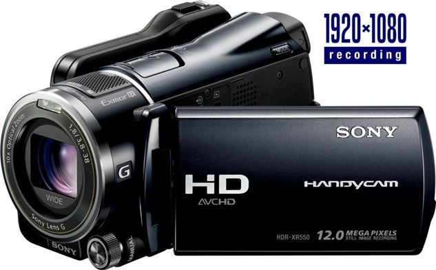 Sony HDR-XR550VEB zwart