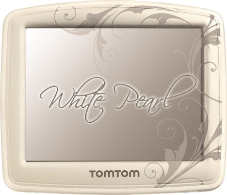 TomTom White Pearl Edition