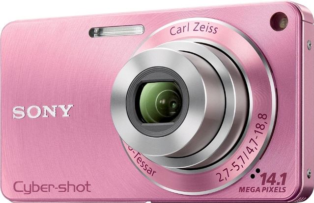 Sony Cyber-shot W DSC-W350 roze
