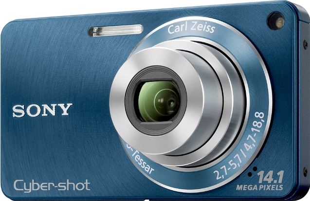 Sony Cyber-shot W DSC-W350 blauw