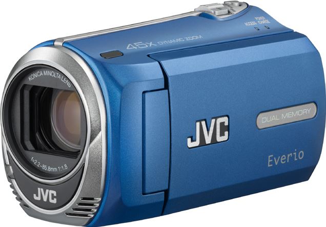 JVC GZ-MS215AEU blauw