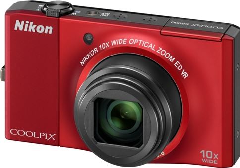 Nikon COOLPIX S8000 rood