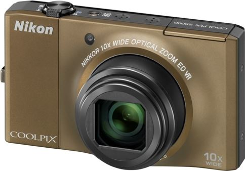 Nikon COOLPIX S8000 bruin