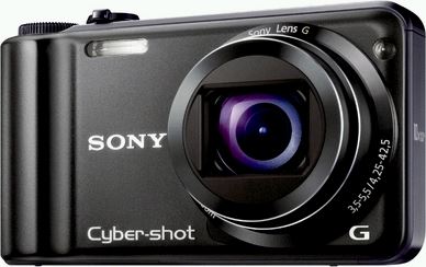 Sony Cyber-shot H DSC-H55 zwart