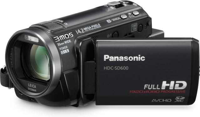 Panasonic HDC-SD600 zwart