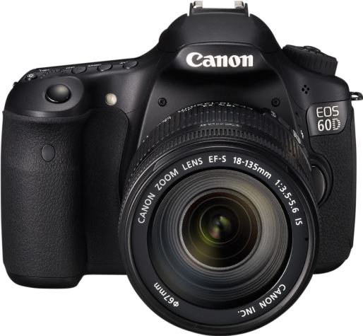 Canon EOS 60D + EF-S 18-135mm zwart