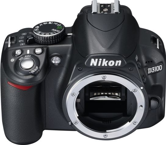 Nikon D3100 Kit AF-S DX 18-55 II zwart