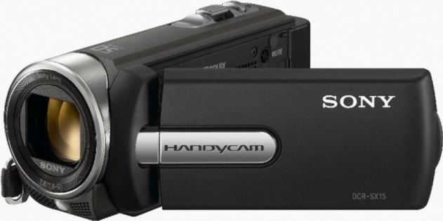 Sony DCR-SX15E zwart