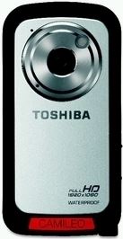 Toshiba Camileo BW10 zilver
