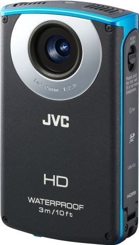 JVC GC-WP10A blauw, zwart