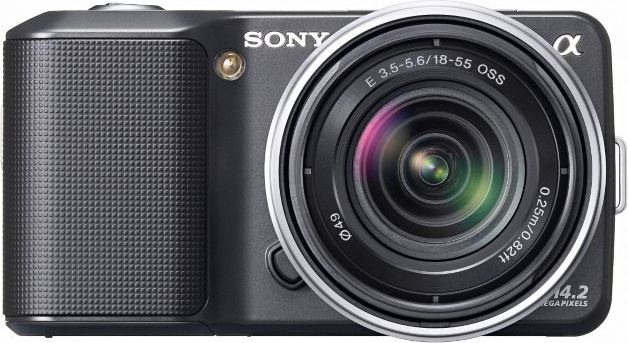 Sony α NEX-3 + E 18-55mm zwart