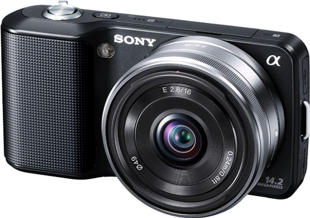Sony α NEX-3 + E 16mm zwart