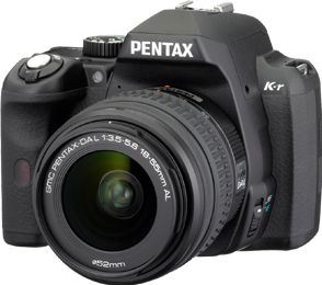 Pentax K-R en 18-55mm en 50-200mm